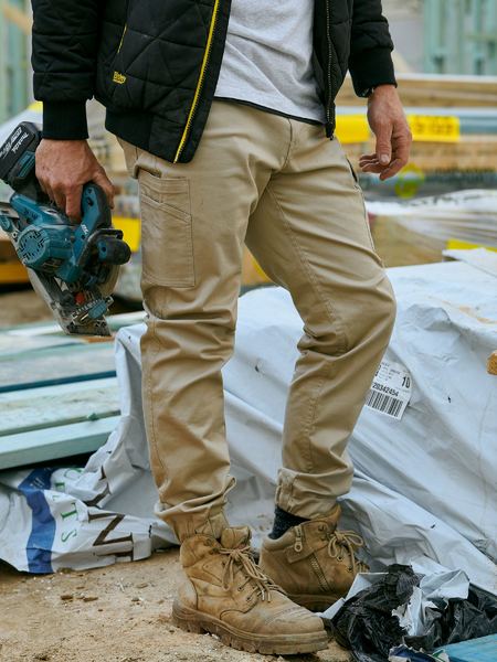 Bisley Stretch Cotton Drill Cargo Cuffed Pants (BPC6028