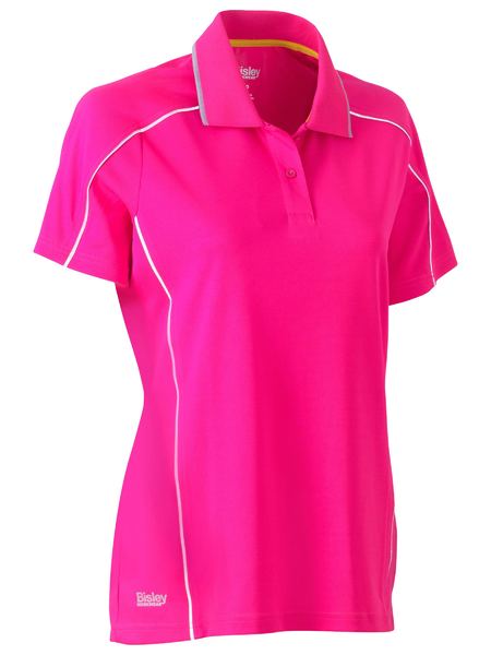 Bisley Womens Cool Mesh Polo Shirt (BKL1425)