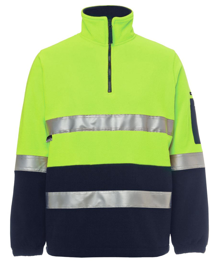JB's Hi Vis (D+N) 1/2 Zip Polar Fleece (6DNPF)