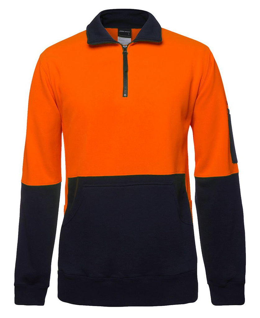 Jb's Hi Vis 330G 1/2 Zip Fleece (6HVPZ)