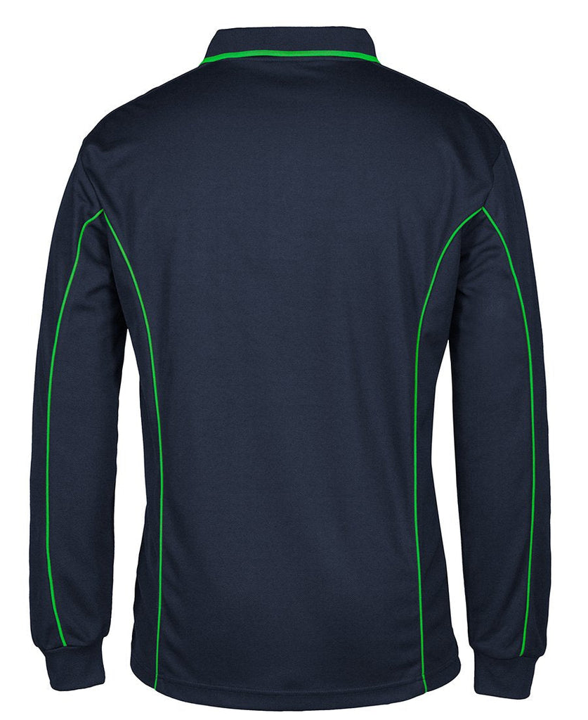 Jb's Podium Long Sleeve Piping Polo (7PIPL)