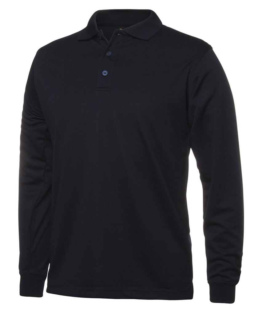 JB's Adult Long Sleeve Poly Polo (7SPL)
