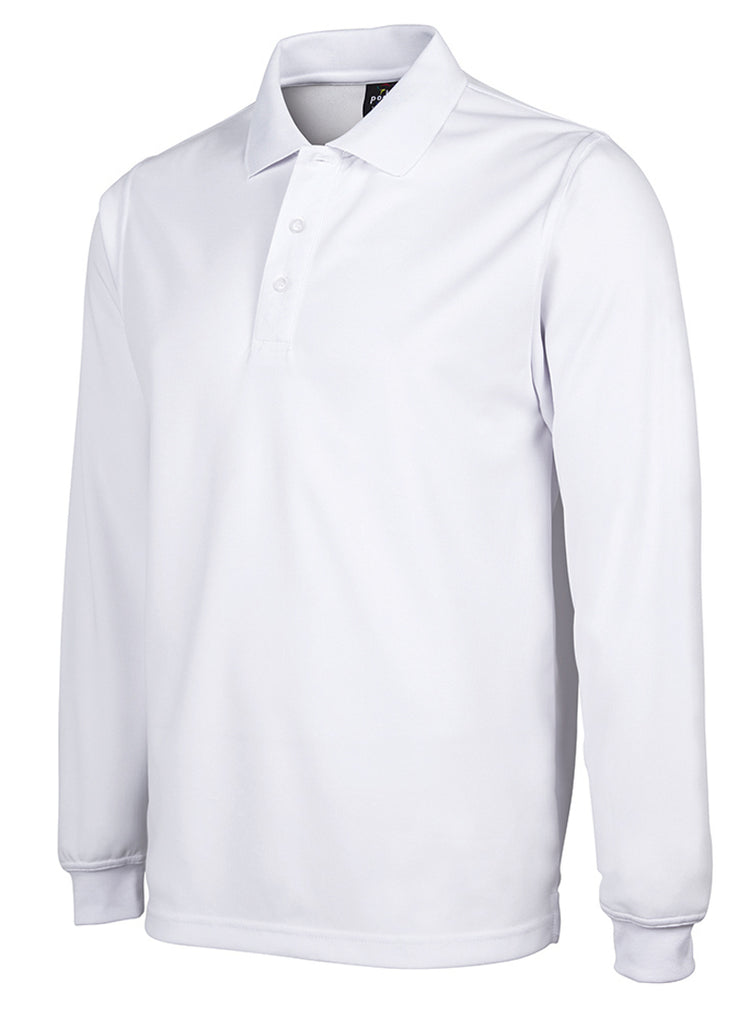 JB's Adult Long Sleeve Poly Polo (7SPL)