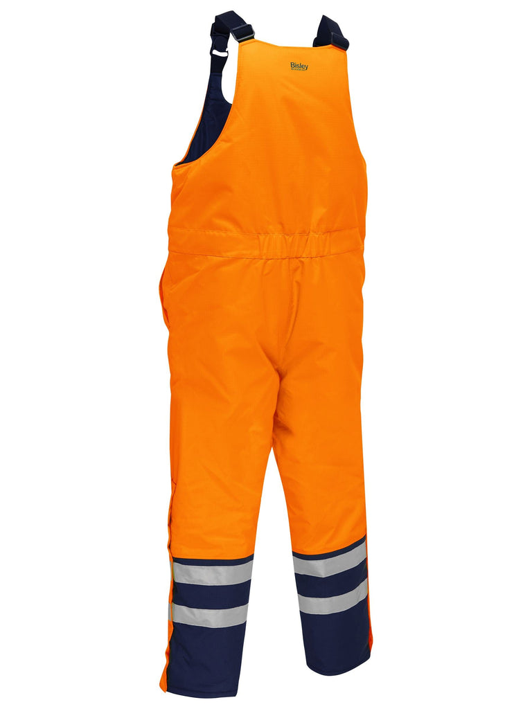 Bisley Taped Hi Vis Freezer Bib & Brace Coverall (BAB6452T)