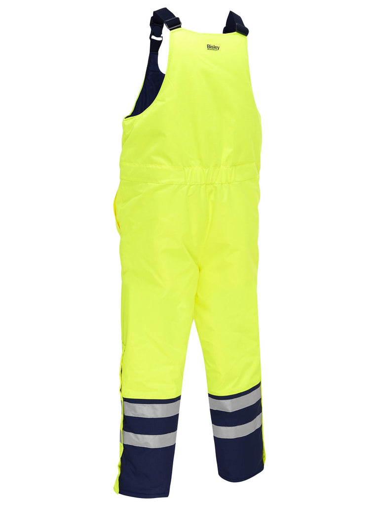 Bisley Taped Hi Vis Freezer Bib & Brace Coverall (BAB6452T)