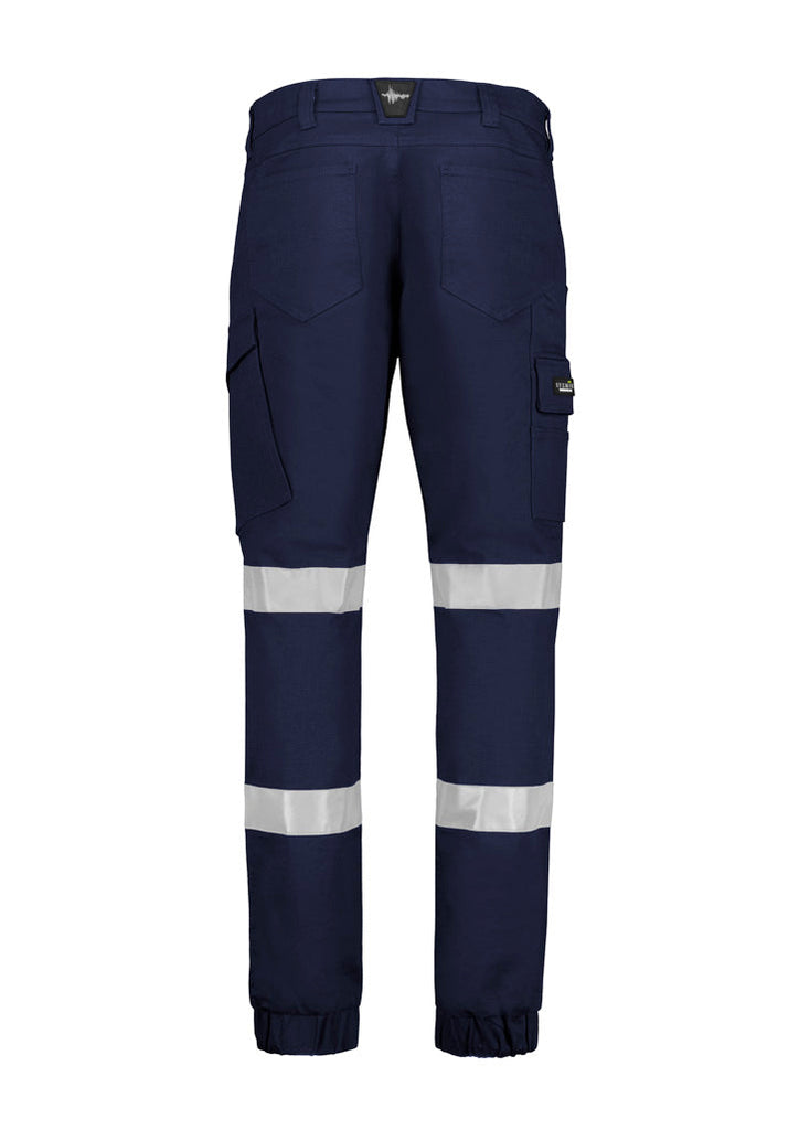 Syzmik Mens Essential Stretch Taped Cargo Pant - Cuffed (ZP935)