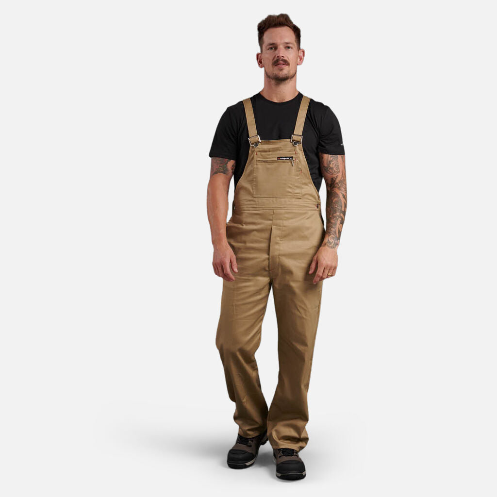 King Gee Originals Bib and Brace Cotton Drill Work Overalls