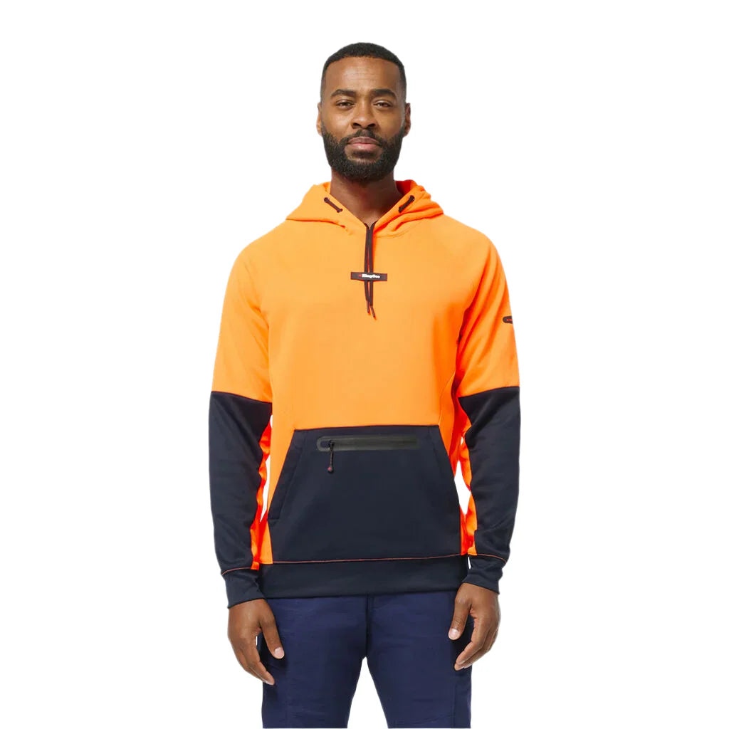 King Gee Originals Hi Vis Water Repellent Hoodie (K55012)