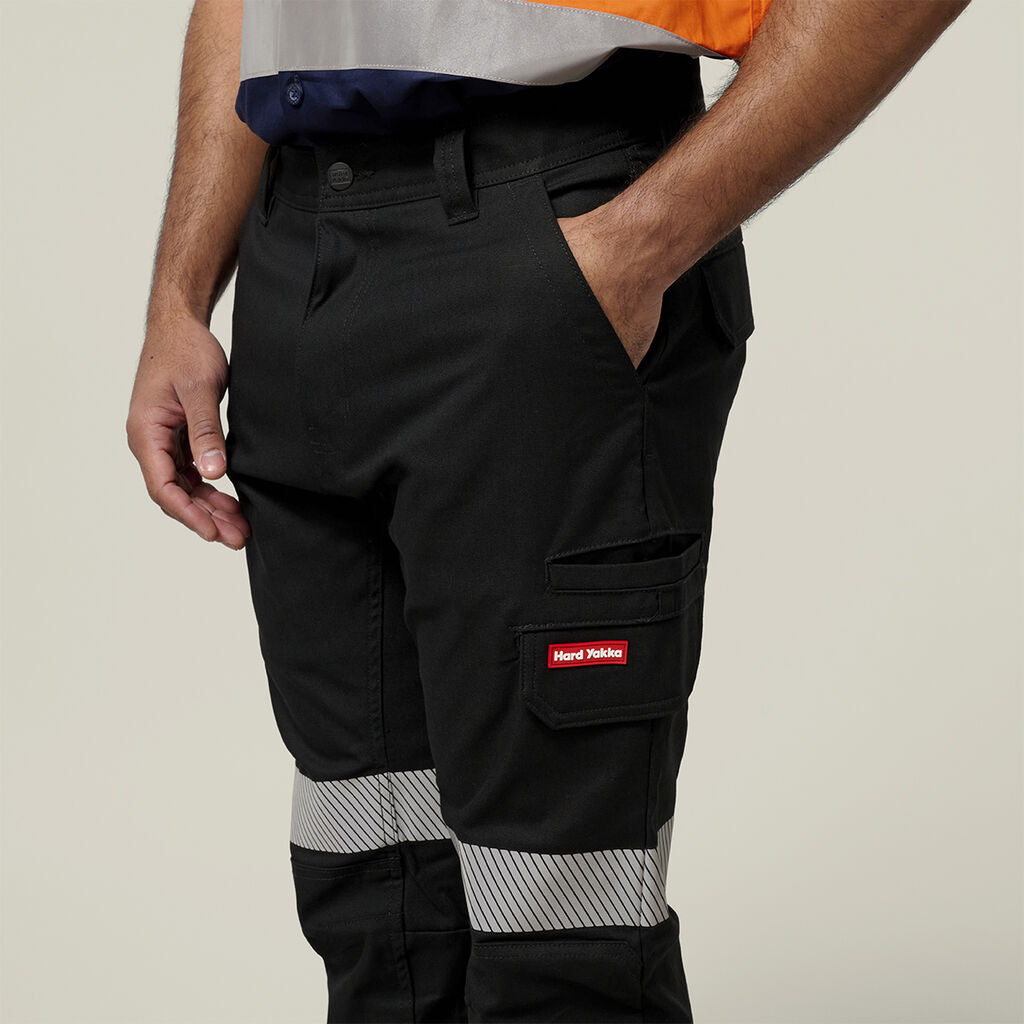 Hard Yakka Slim Fit Stretch Canvas Cargo Pant Y02855 Workwear Direct