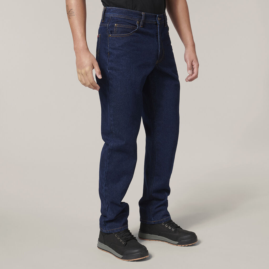 Hard Yakka Heavy Duty Washed Denim Work Jeans (Y03514) – Workwear