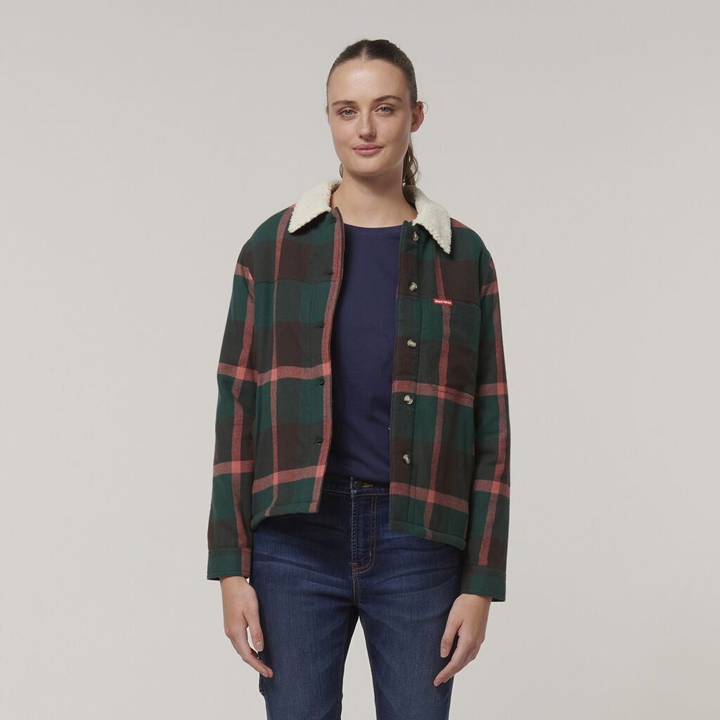 Hard Yakka Women's Heritage Trucker Sherpa Jacket (Y08760)