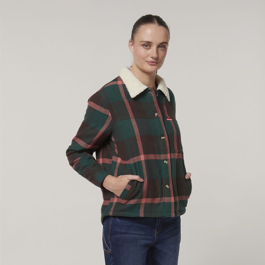 Hard Yakka Women's Heritage Trucker Sherpa Jacket (Y08760)
