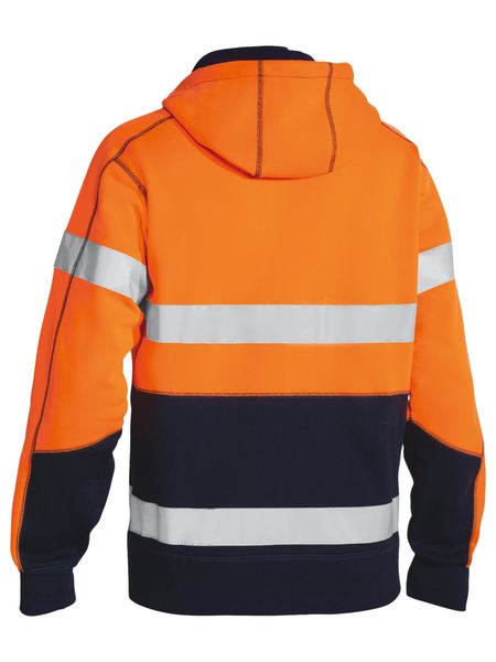 Orange hi vis fleece hoodie cheap