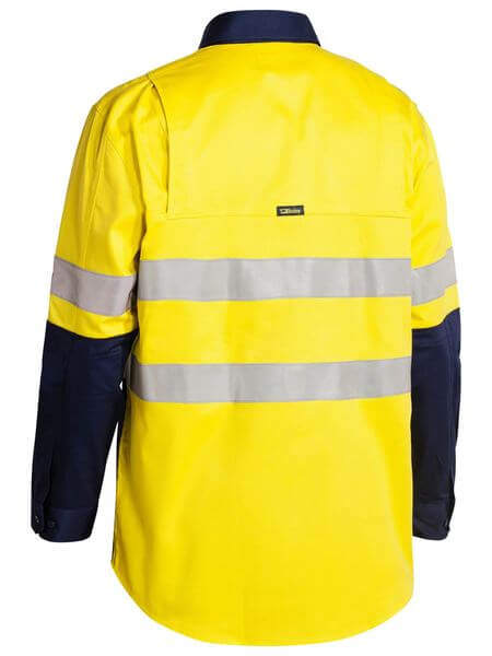 Bisley Taped Hi Vis Industrial Cool Vented Shirt -(BS6448T)