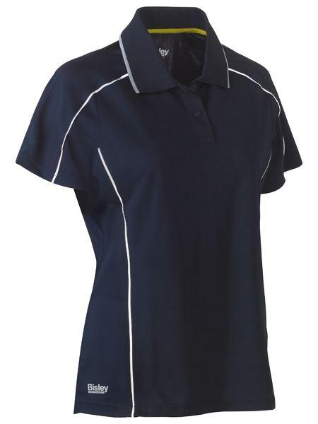 Bisley Womens Cool Mesh Polo Shirt (BKL1425)