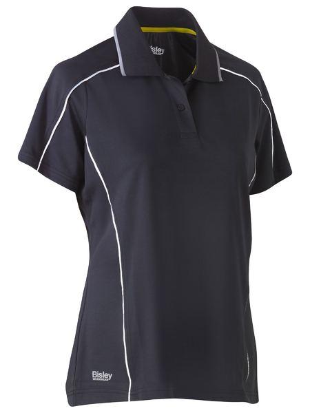 Bisley Womens Cool Mesh Polo Shirt (BKL1425)