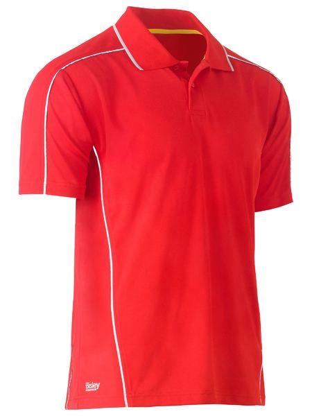 Bisley Cool Mesh Polo With Reflective Piping (BK1425)