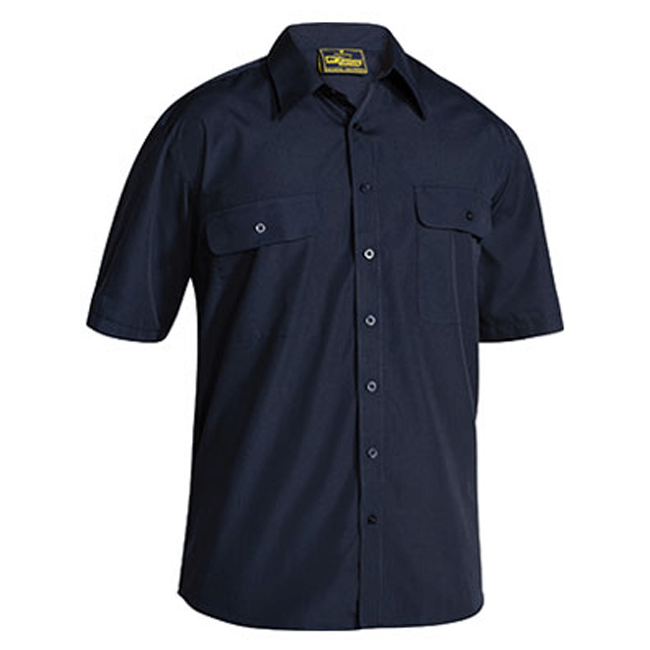 perm press dress shirts Bisley Permanent Shirt-(BS1526) – Workwear Direct 5th Grade Graduation Dresses Size mediumSleeve summer charm Color:FORGED IRON