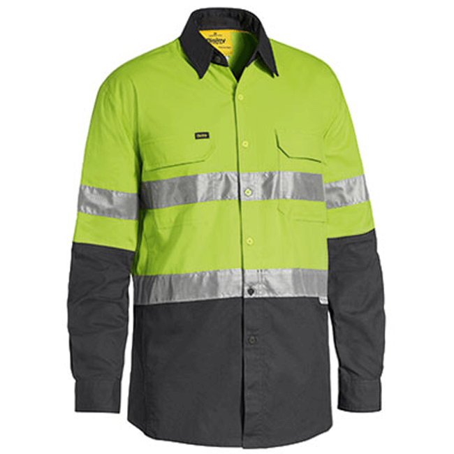 Bisley  X Airflow™ Taped Hi Vis Ripstop Shirt -(BS6415T)