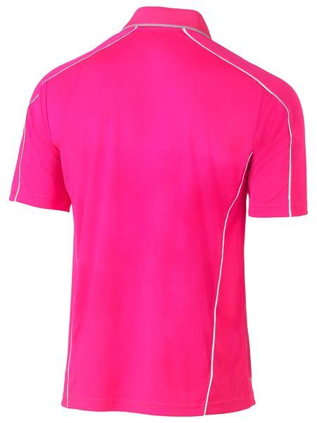 Bisley Cool Mesh Polo With Reflective Piping (BK1425)