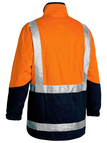 Bisley Taped Hi Vis 3 In 1 Drill Jacket-(BJ6970T)