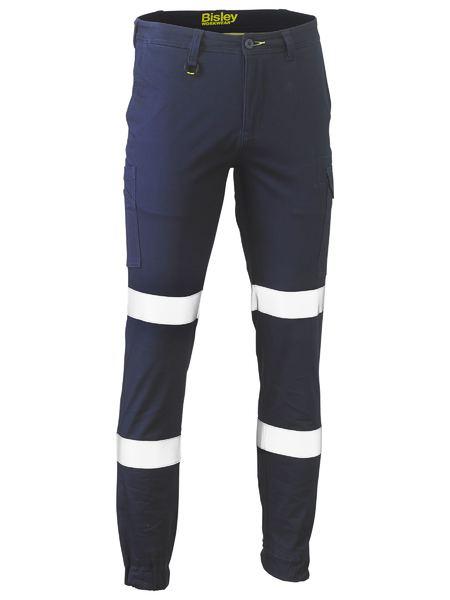 Bisley Taped Biomotion Stretch Cotton Drill Cargo Pants (BPC6028T)