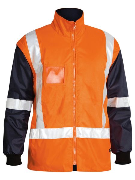 Bisley Taped 5 In 1 Rain Jacket -(BK6975)