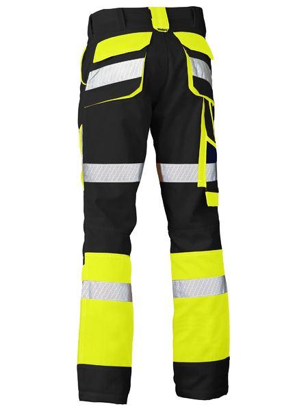 Bisley Taped Biomotion Contrast Hi Vis Pant (BP6412T)