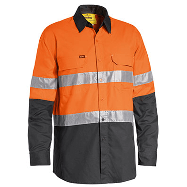 Bisley  X Airflow™ Taped Hi Vis Ripstop Shirt -(BS6415T)