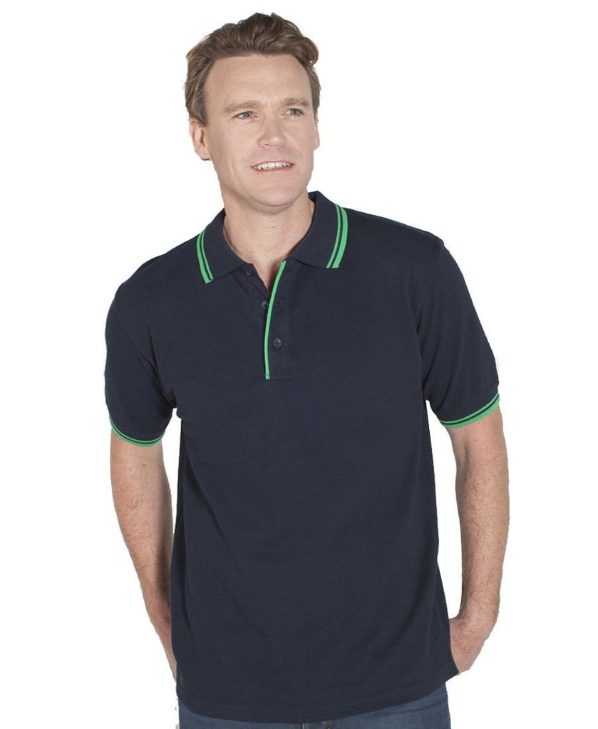 Jb's Contrast Polo - Adults (2CP)