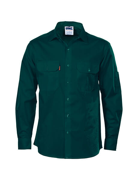 DNC Cool-breeze Work Shirt- Long Sleeve (3208)