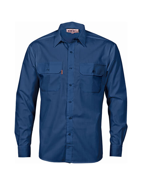 poly cotton work shirts