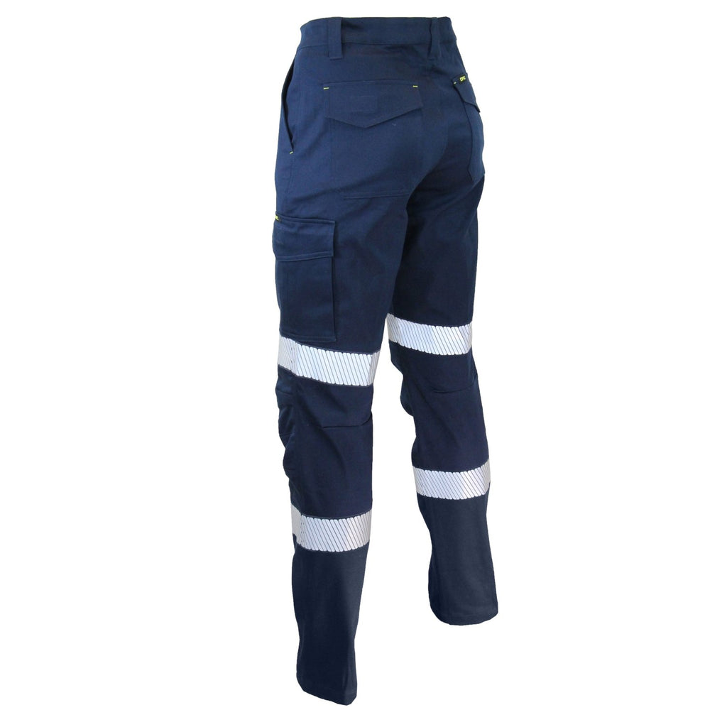 DNC SlimFlex Cushioned Knee Pads Bio-Motion Segment Taped Cargo pants (3372)