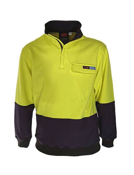 DNC Hivis 1/2 Zip Fr & Hrc2 Jumper (3423)