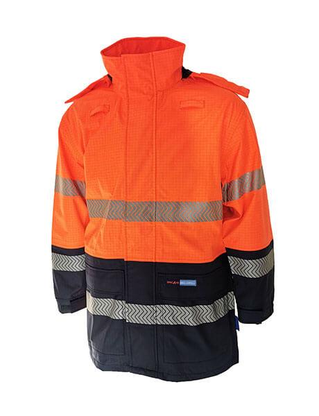 DNC Hivis Fr & Hrc2 D/N Rain Jacket (3467)