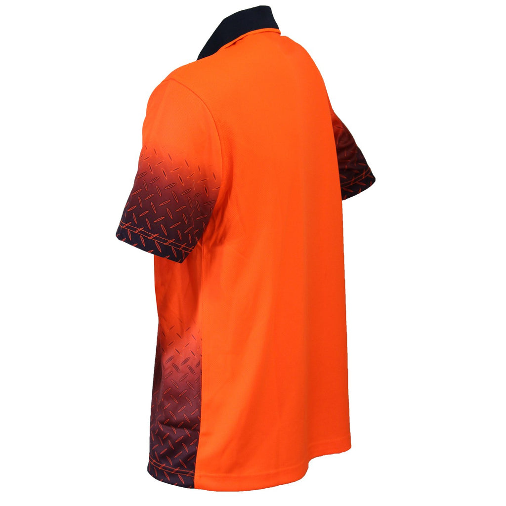 DNC HiVis Sublimated Diamond Plate Polo (3552)