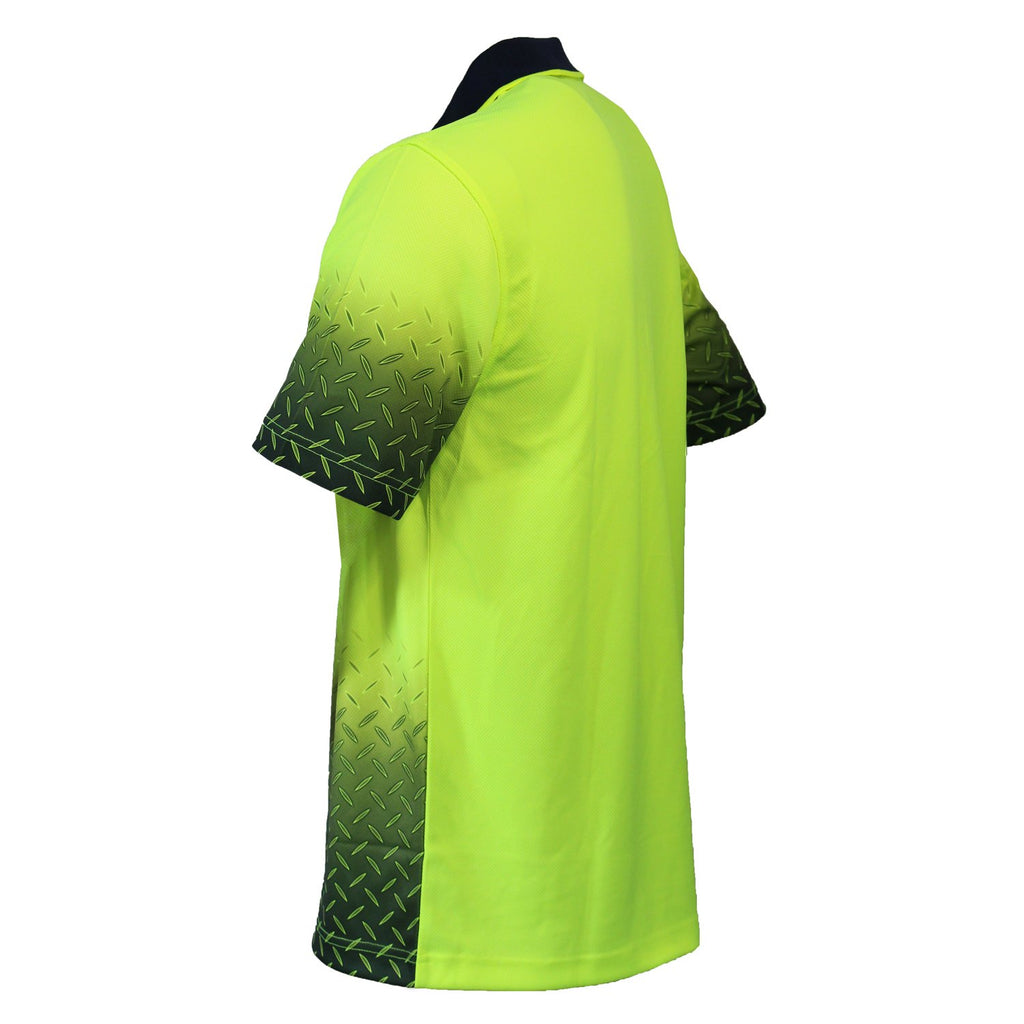 DNC HiVis Sublimated Diamond Plate Polo (3552)