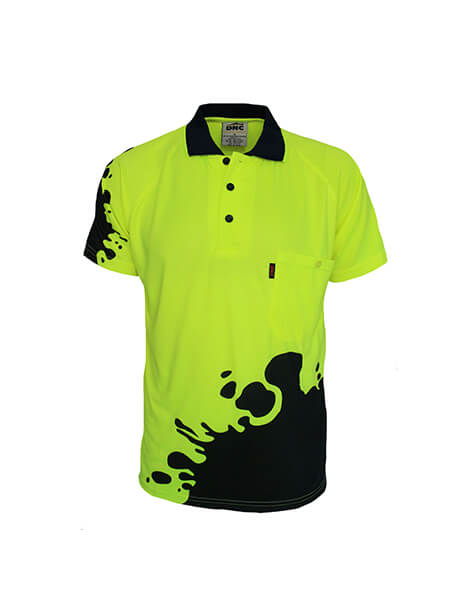 DNC Hivis Sublimated Blot  Polo (3567)