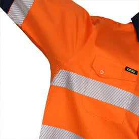 DNC Hivis 2 Tone Segment Taped Coolight Shirt (3648)
