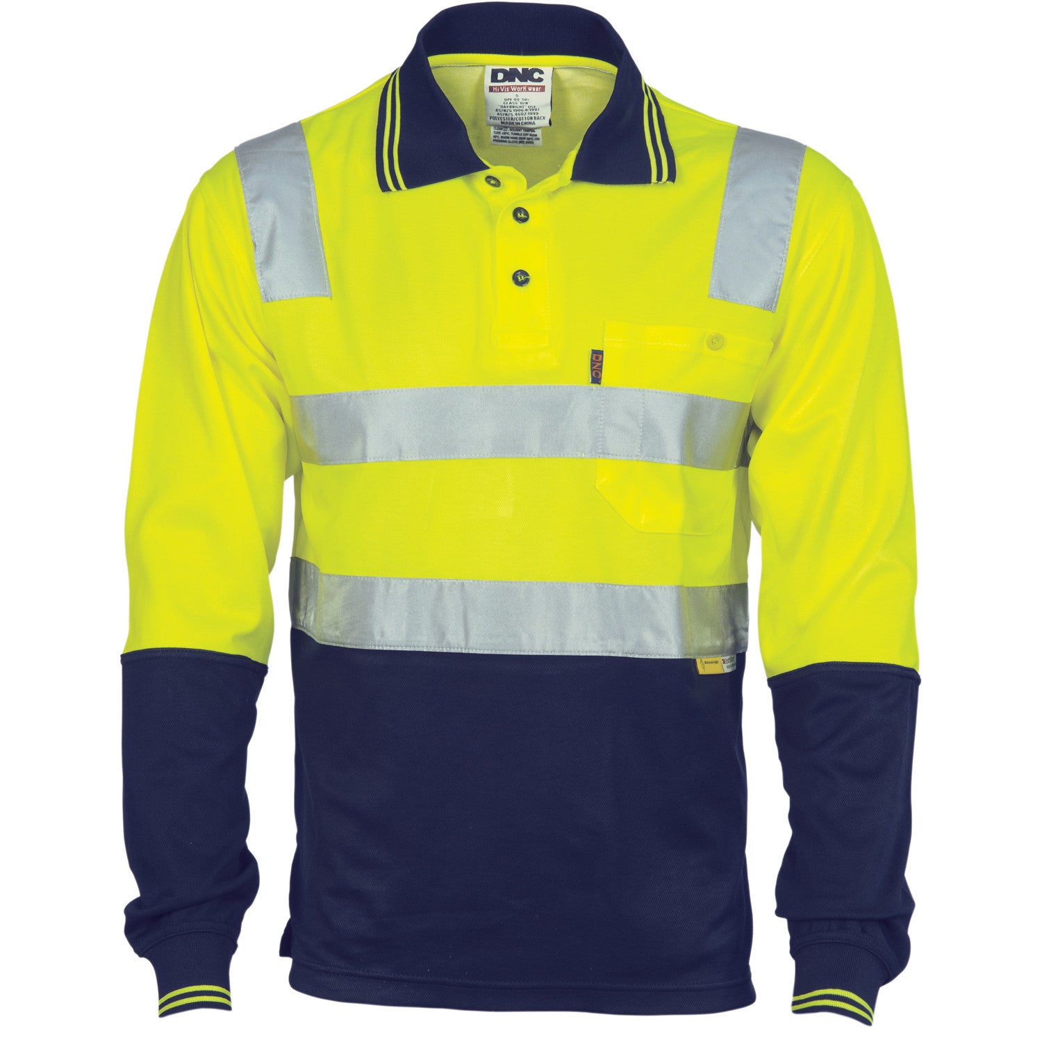 Cotton hi vis polo best sale shirts