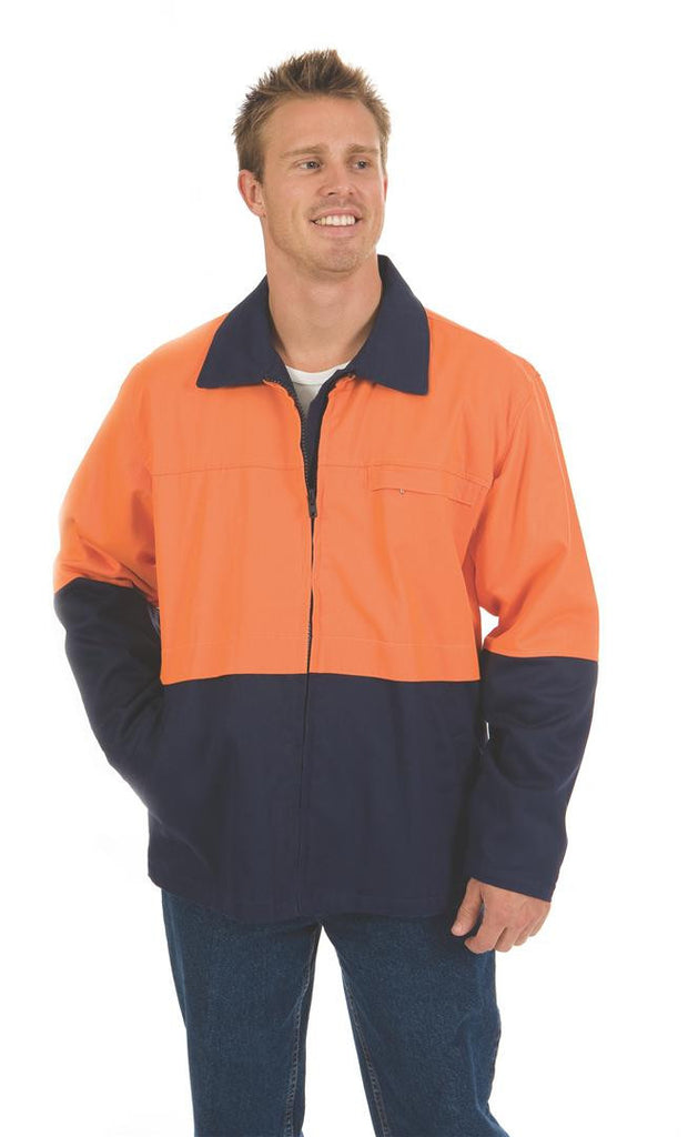 DNC HiVis Two Tone Protector Drill Jacket (3868)