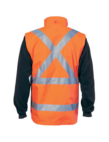 DNC HiVis Cross Back D/N “6 in 1” jacket (Outer Jacket And Inner Vest Can Be Sold Separately)  (3997)