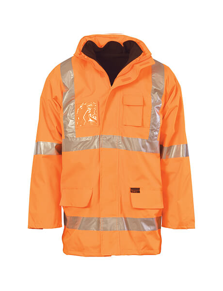 DNC HiVis Cross Back D/N “6 in 1” jacket (Outer Jacket And Inner Vest Can Be Sold Separately)  (3997)