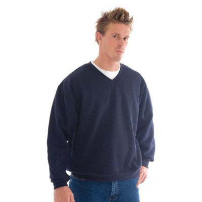 V Neck Sweatshirt preven Navy