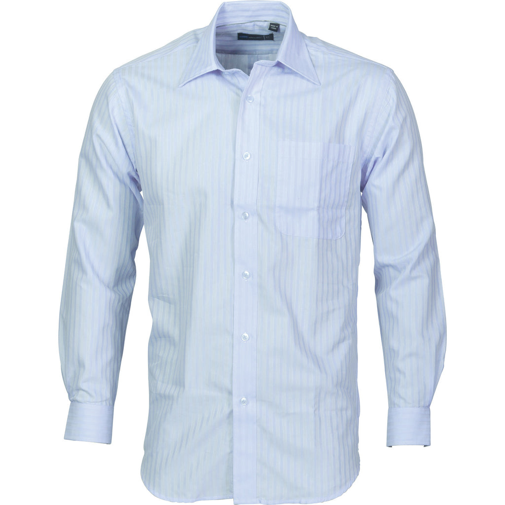 DNC Mens Tonal Stripe Shirt, Long Sleeve (4156)