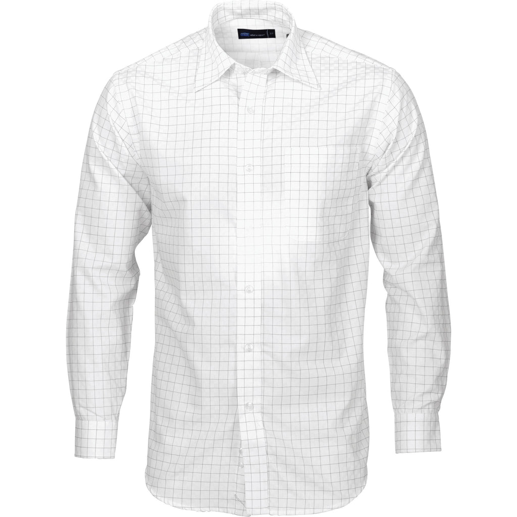 DNC Mens Yarn Dyed L/S Check Shirt (4158)
