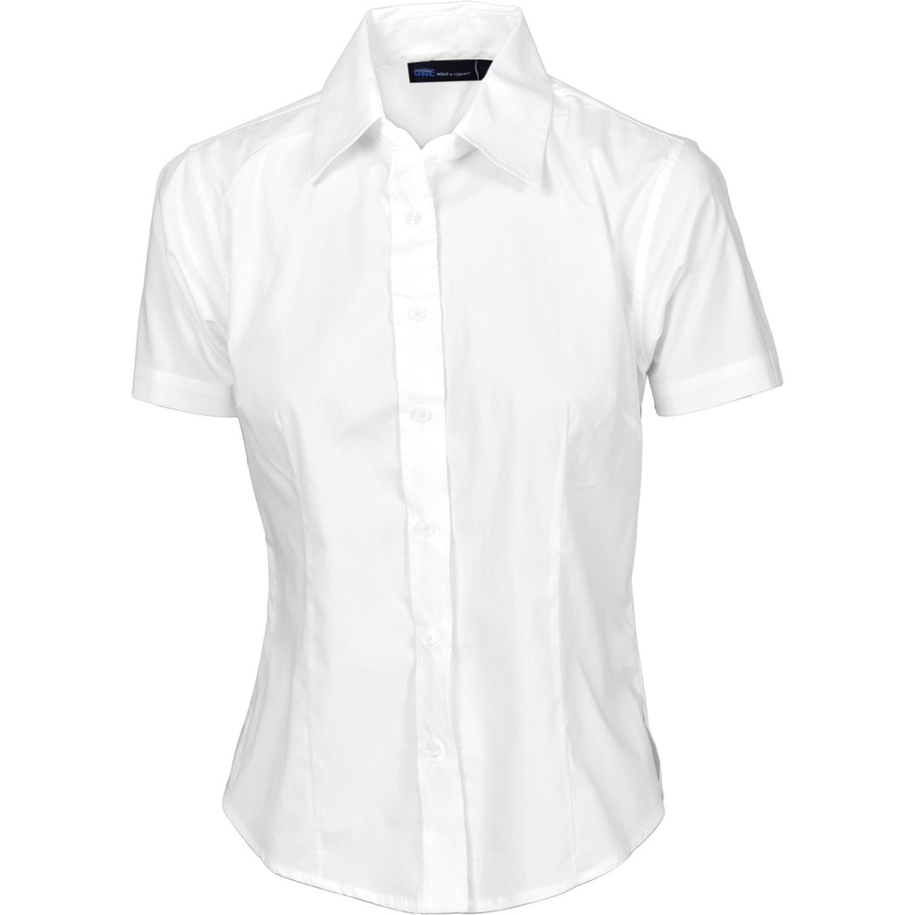 DNC Ladies Premier Stretch Poplin S/S Business Shirts (4231)