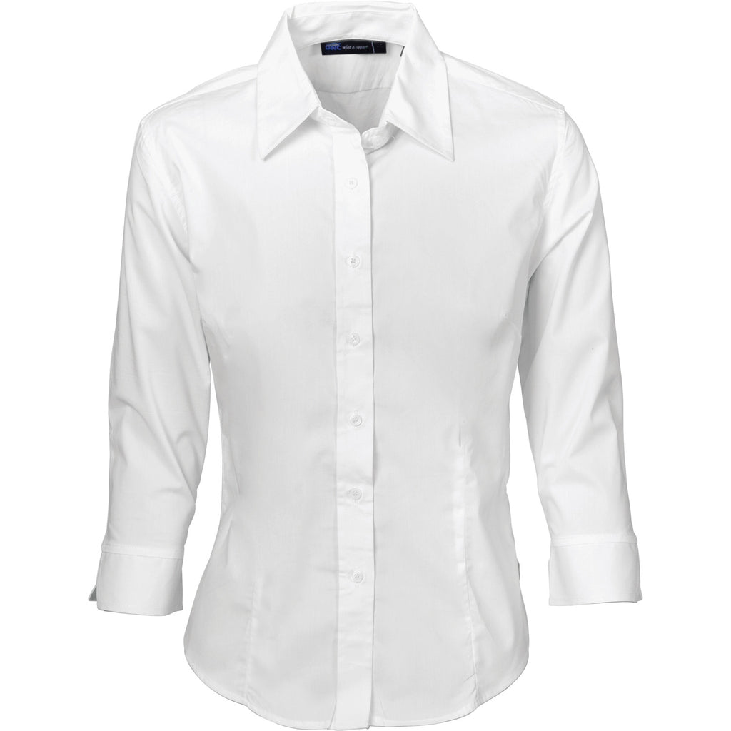 DNC Ladies Polyester Cotton 3/4 Sleeve Shirts (4203)