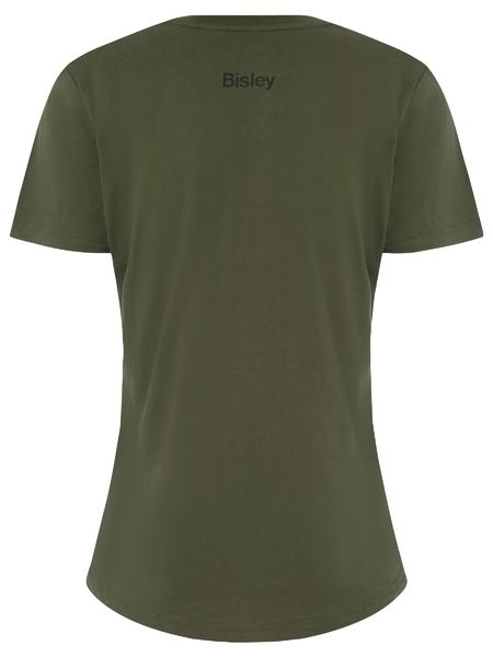 Bisley Women's Cotton Logo Tee (BKTL064)