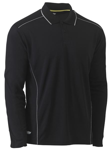 Bisley Cool Mesh Polo With Reflective Piping (BK6425)